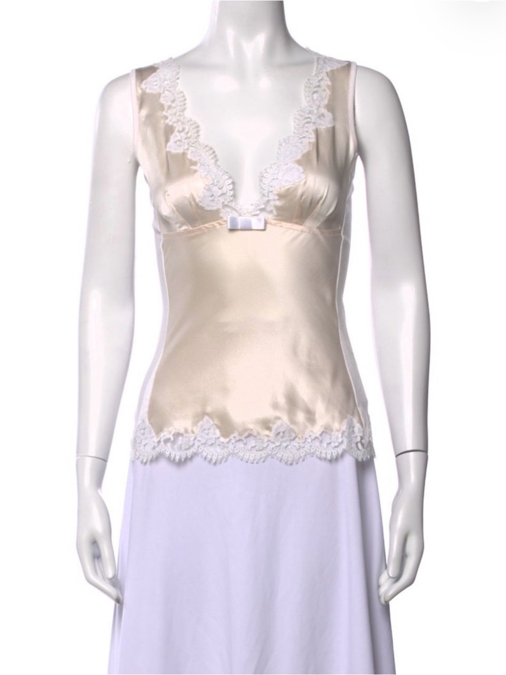 DOLCE & GABBANA VINTAGE SILK TOP